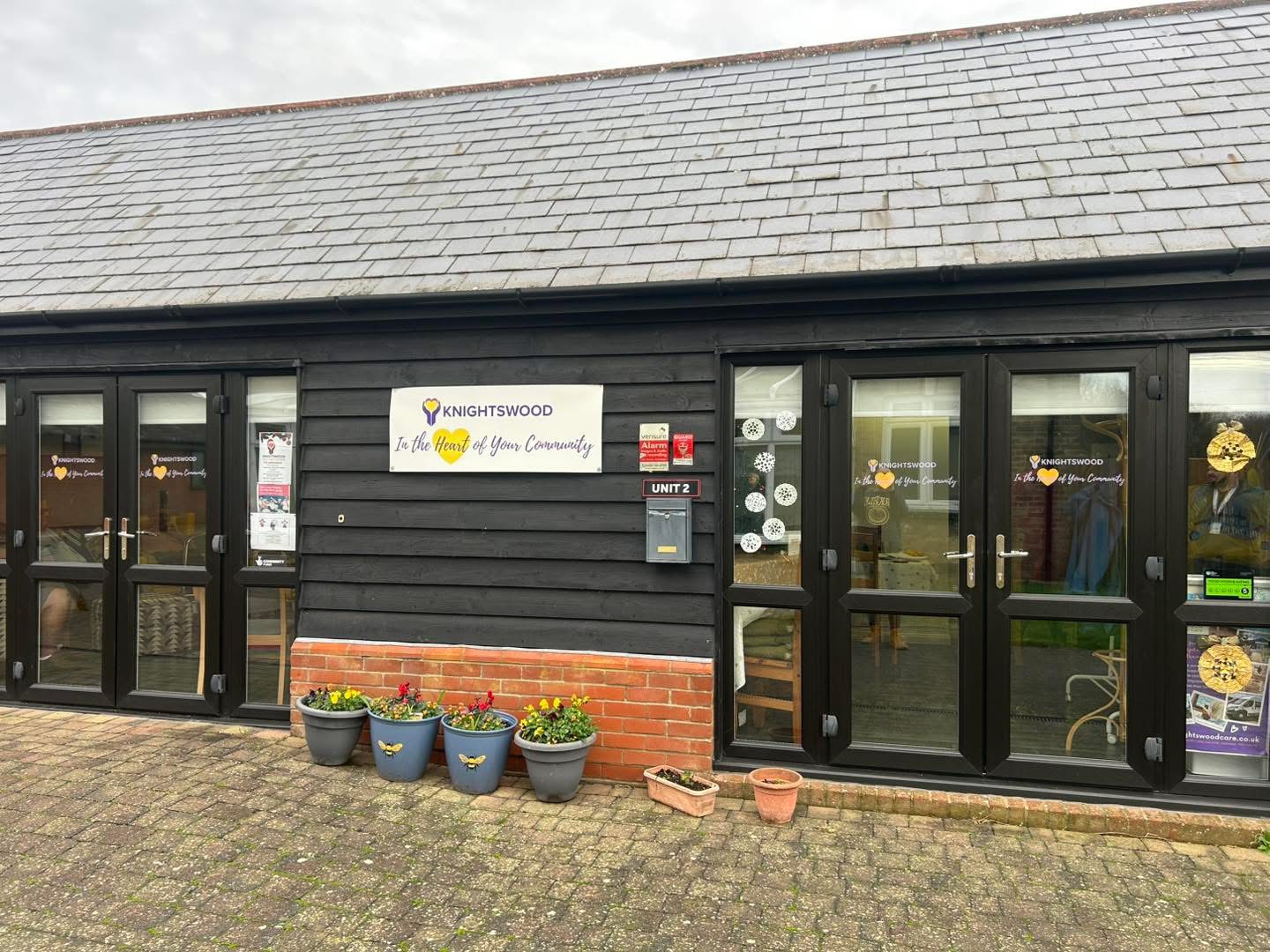 Knightswood Community Hub entrance